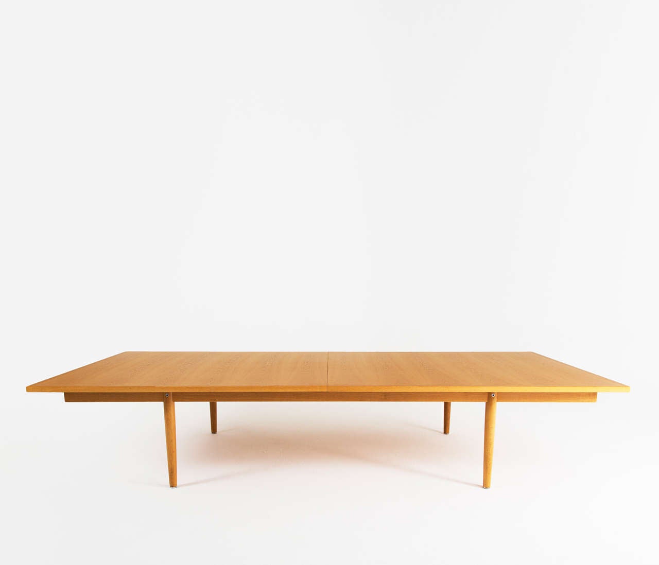Scandinavian Modern Hans Wegner Extremely Large Table Oak for Johannes Hansen