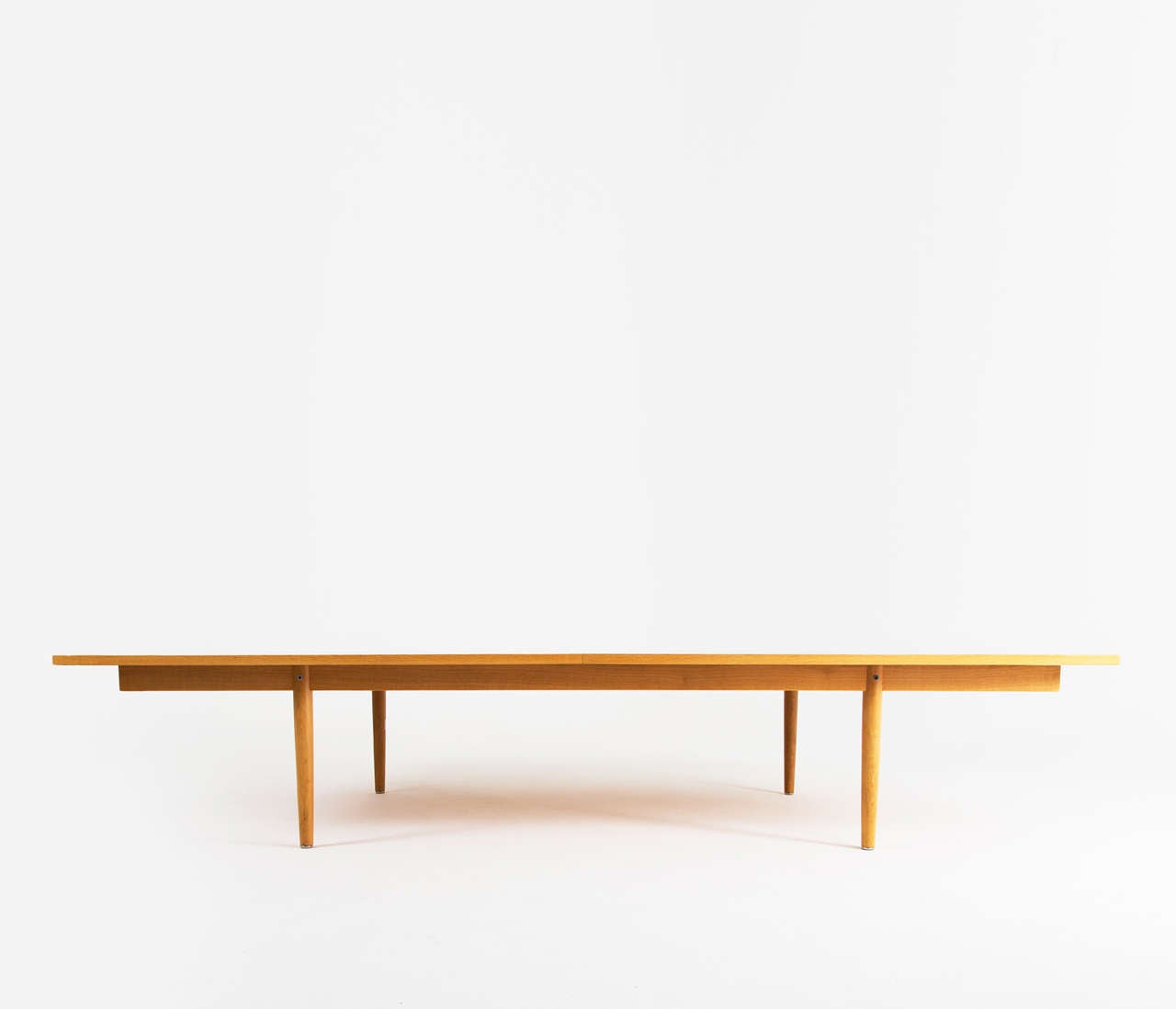 Hans Wegner Extremely Large Table Oak for Johannes Hansen In Excellent Condition In Waalwijk, NL