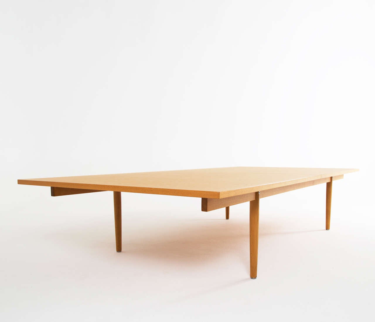 Mid-20th Century Hans Wegner Extremely Large Table Oak for Johannes Hansen