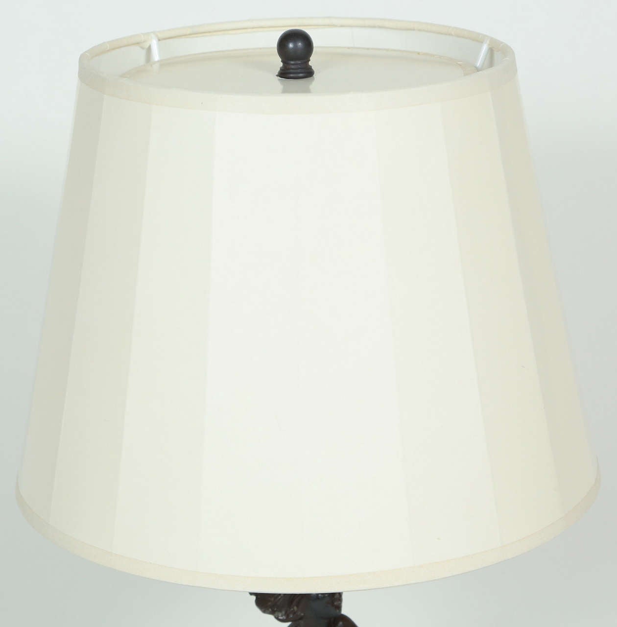 American Bronze Lady Lamp