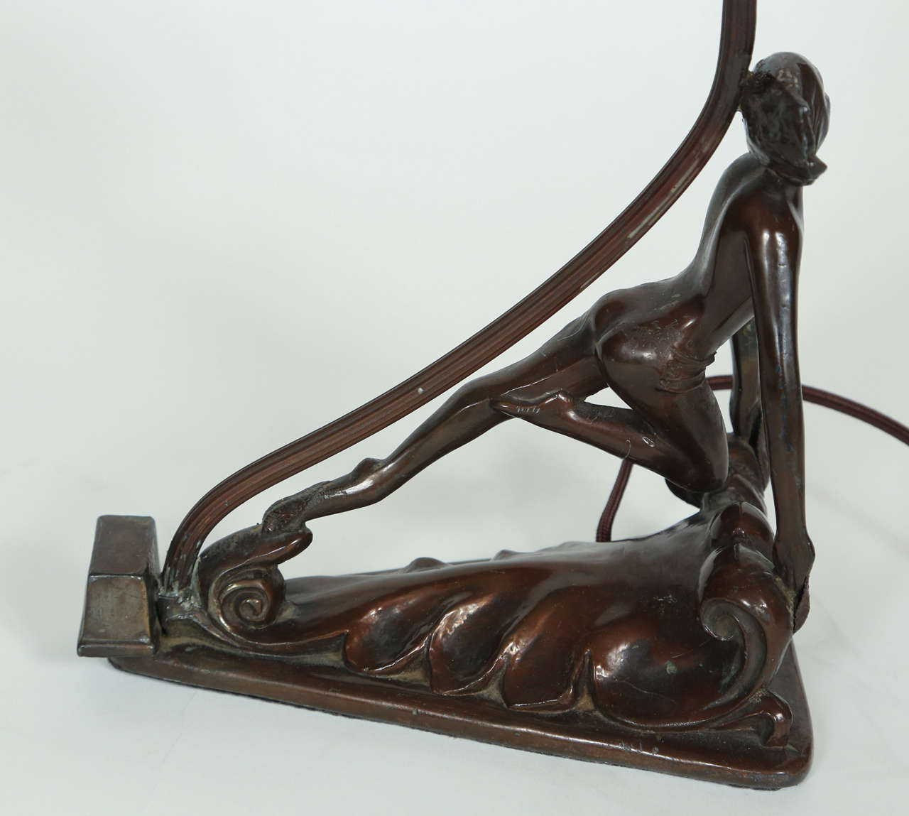 Bronze Lady Lamp 3