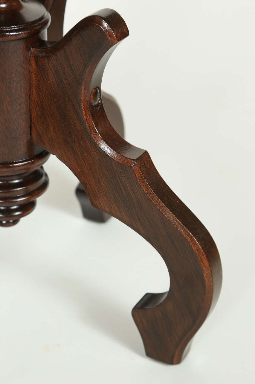Victorian Mahogany Table with Marble Top at 1stDibs victorian
