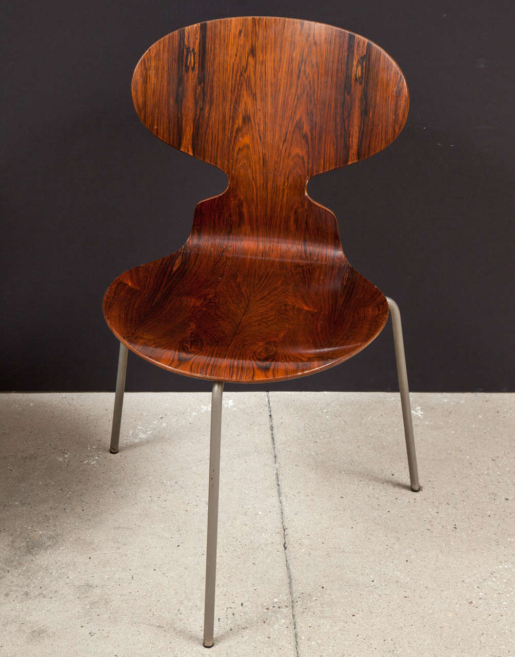 Mid-20th Century Ant Rosewood Table and Dining Chair Set by Arne Jacobsen