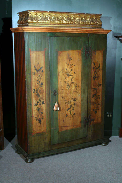Painted Austrian Cabinet