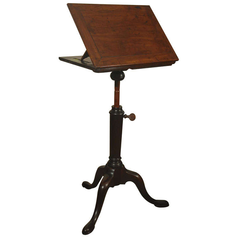 Mahogany Music Stand at 1stdibs
