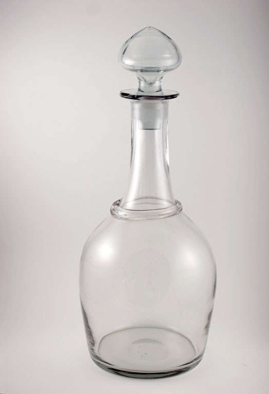 Glass Magnum Decanter with Stopper