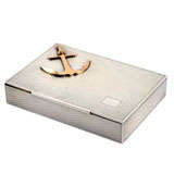 Hermes Sterling Silver and Gilt Anchor Box