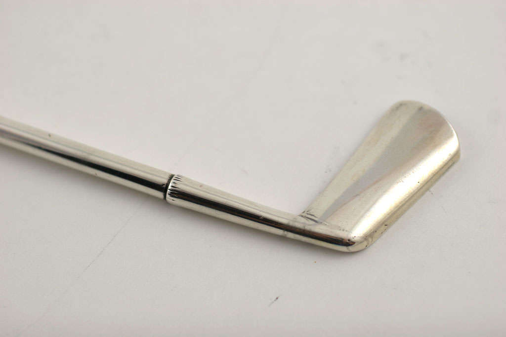 English Sterling Silver Golf Putter Stirrer