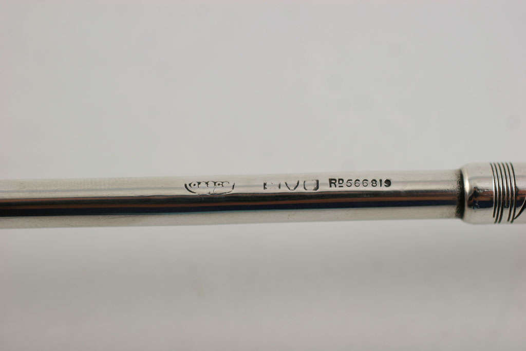 Sterling Silver Golf Putter Stirrer In Excellent Condition In New York, NY