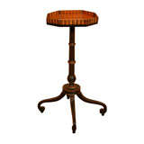 Antique Regency Shell Decorated Wine Table, Circa 1810