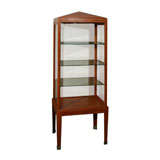 Art Deco Satinwood Inlaid Vitrine, Circa 1930