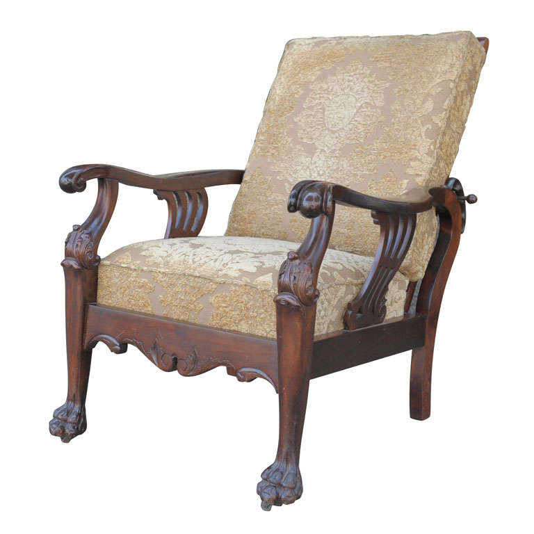 Mahogany Morris Chair