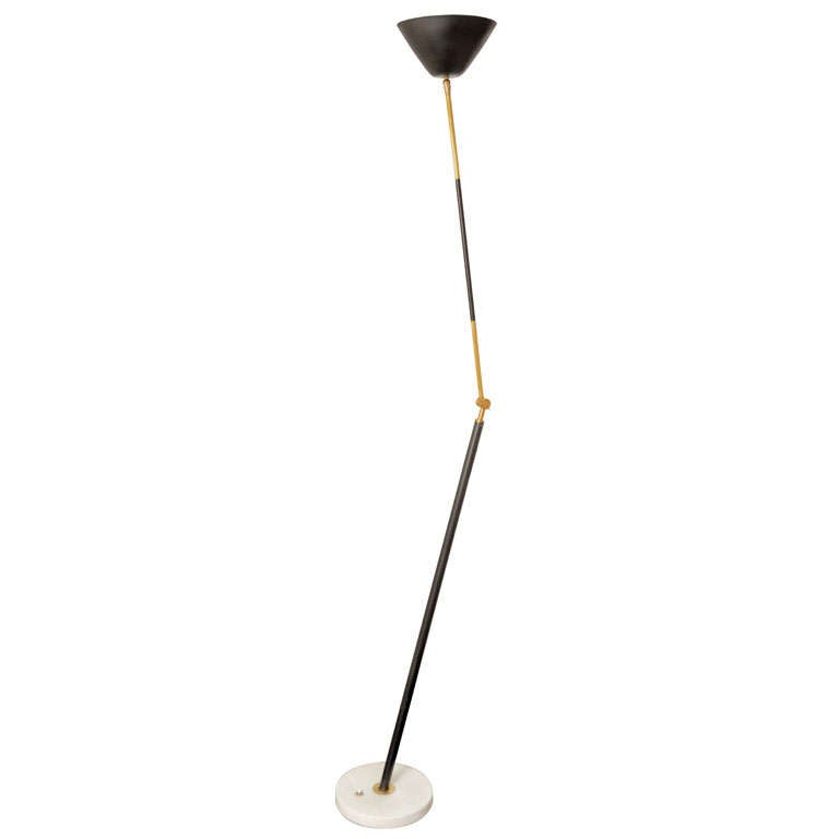Iconic Italian Floor Lamp by Stilux For Sale