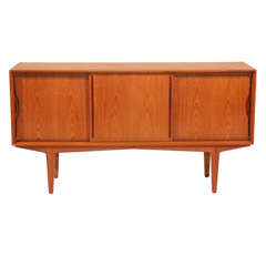 Vintage Danish Teak Credenza