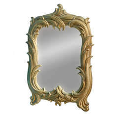 Gilt Wood Mirror Style of Serge Roche