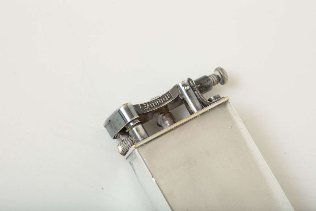 Silver Plate Dunhill 12 Inch Ruler Lighter