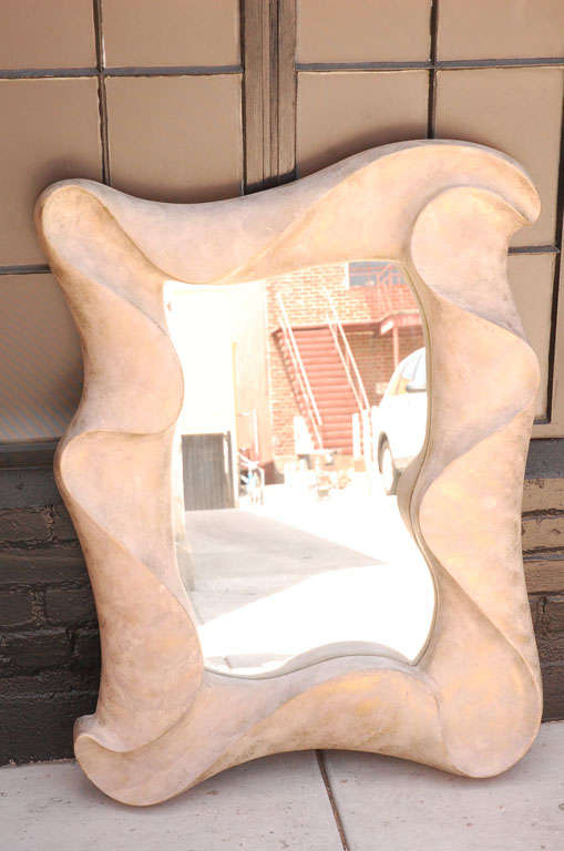 Sculptural Mirror in the style of Dorothy Draper