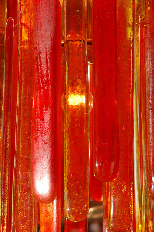 Tiered Murano Glass Chandelier 1