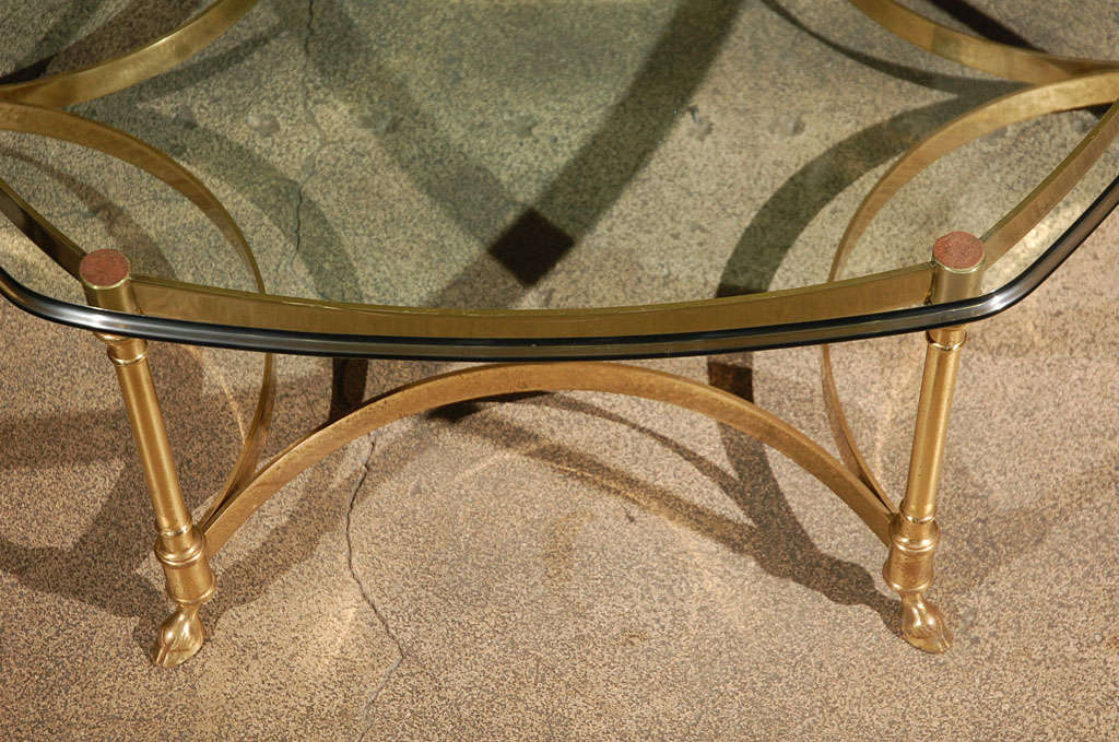 octogonal coffee table