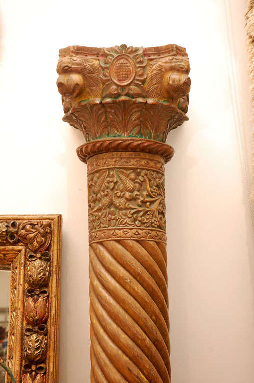 Pair of Impressive Palace Columns at 1stDibs