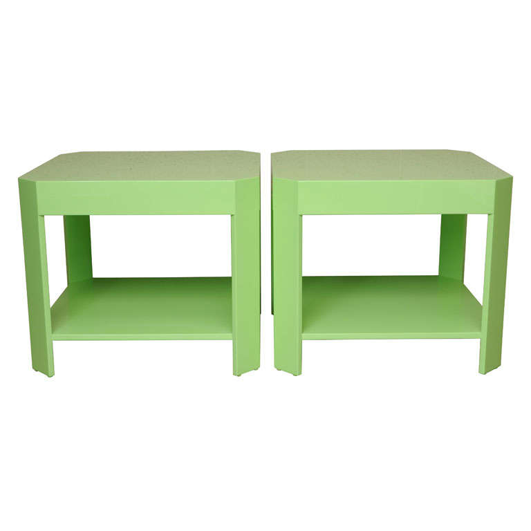 1970's Side Tables attr. Karl Springer