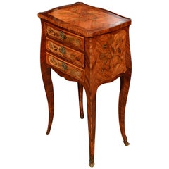 French Marquetry Petit Commode