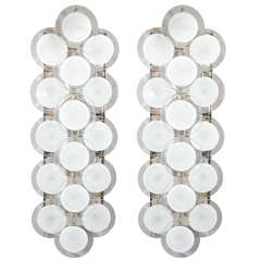 Custom Long Disc Sconces in the Manor of Vistosi 2