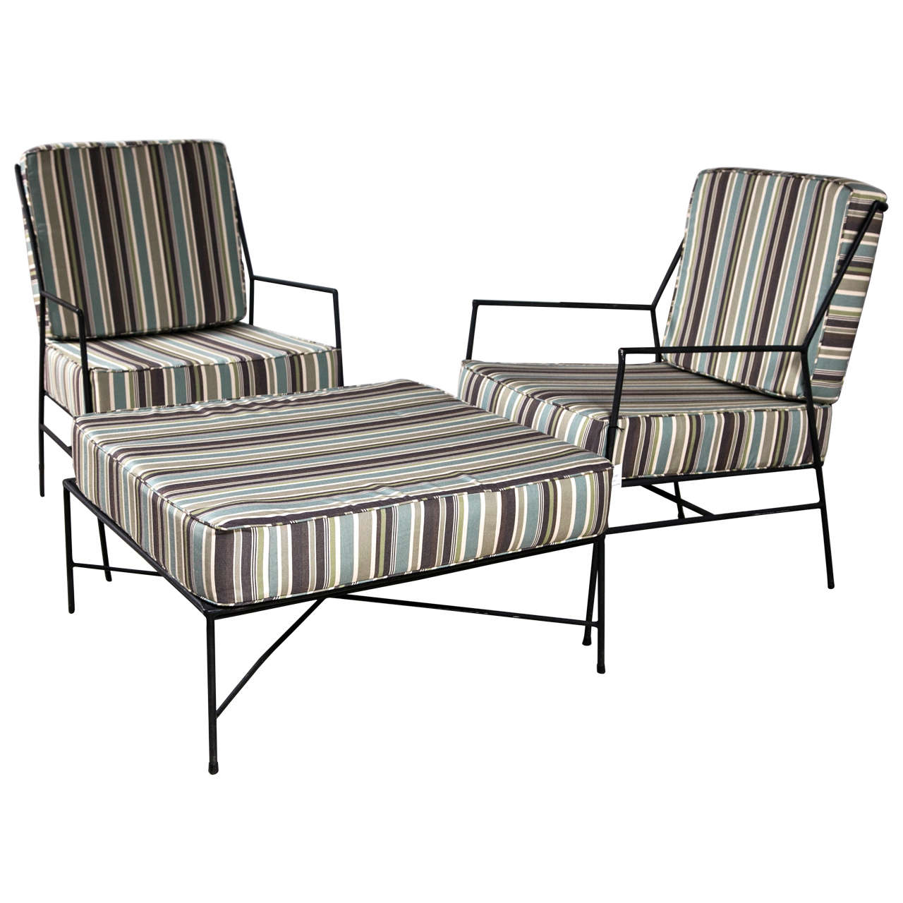 Suite of Iron Furniture For Sale at 1stDibs