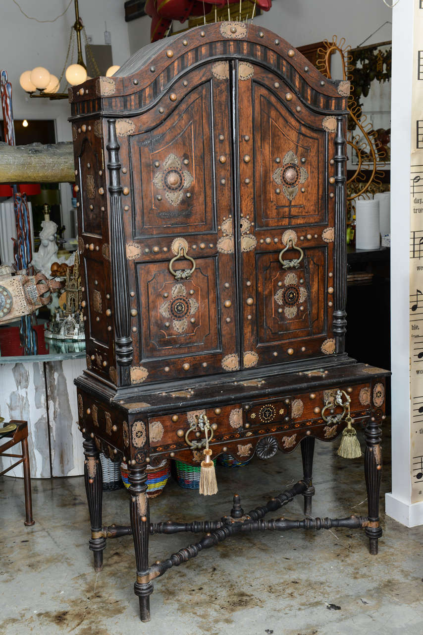 Wooden Cabinet on Stand