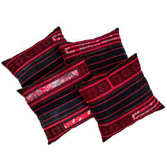 Vietnamese Hill Tribe Patchwork Pillows