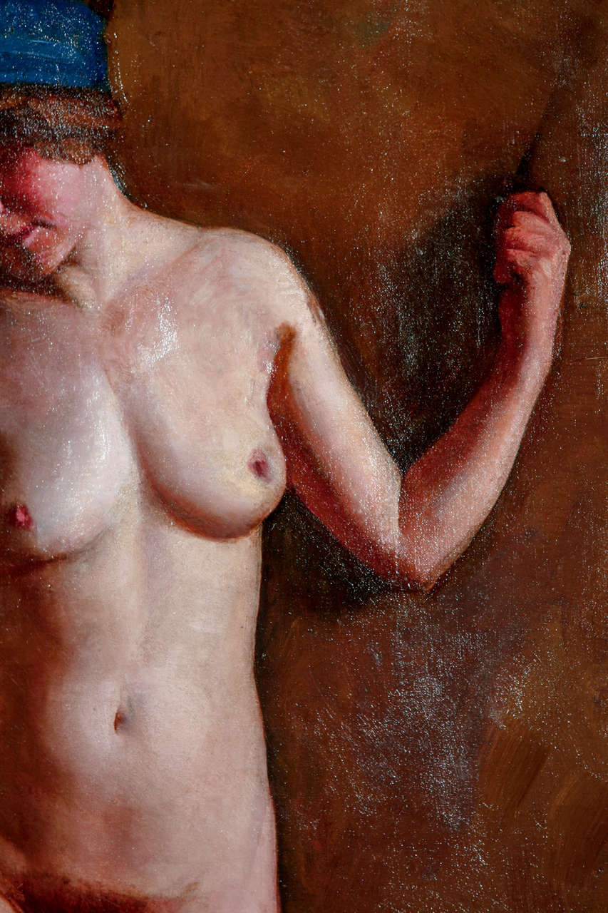 Canvas H. Farlow, Early 20th Century Nude Study For Sale