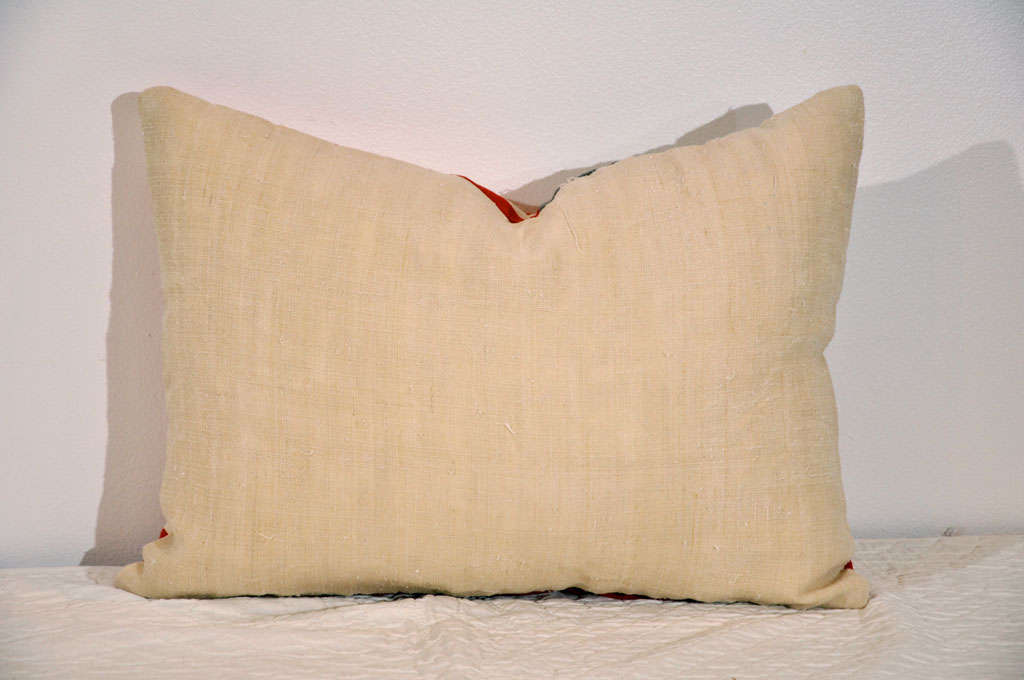 20th Century 48 Star American Flag Pillow w/Linen Backing