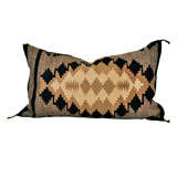  1920's Navajo Geometric Pillow with original Ties