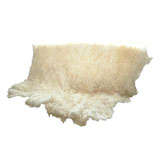 Antique Angora throw, carpet, blanket