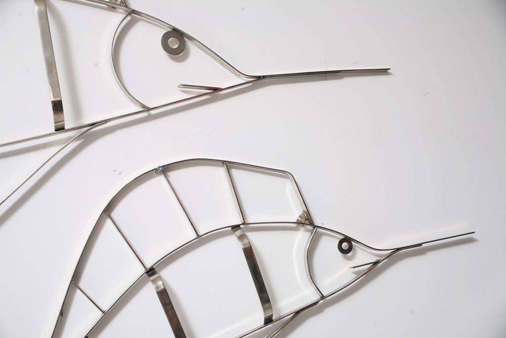 Large Decorative  Fish ( Marlins)  Wall Sculptures 3