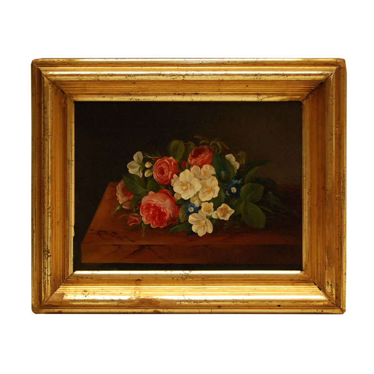 Classic 19th c  Still Life Painting For Sale