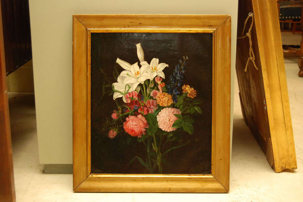 Classic Flower Still Life Painting For Sale at 1stDibs | classic flower ...