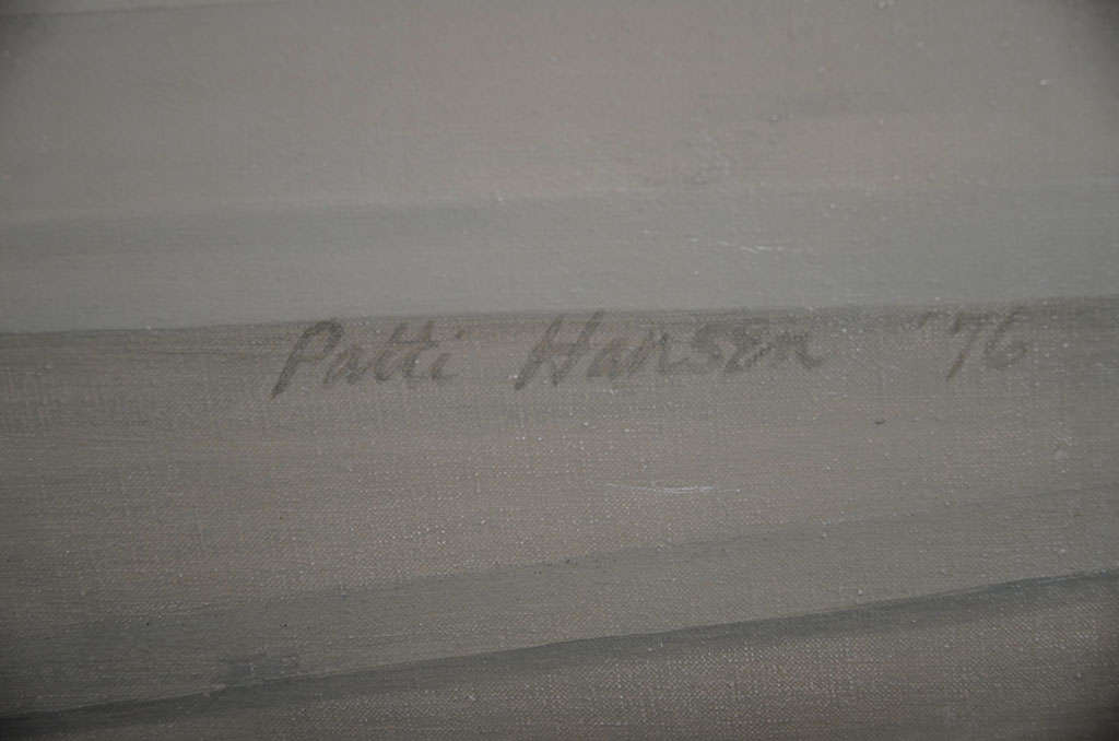 Toile Nu masculin descendant un escalier Peinture de Patti Hansen en vente