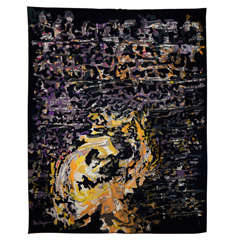 Mathieu Mategot / Aubusson "Dragon Dans La Nuit" Tapestry