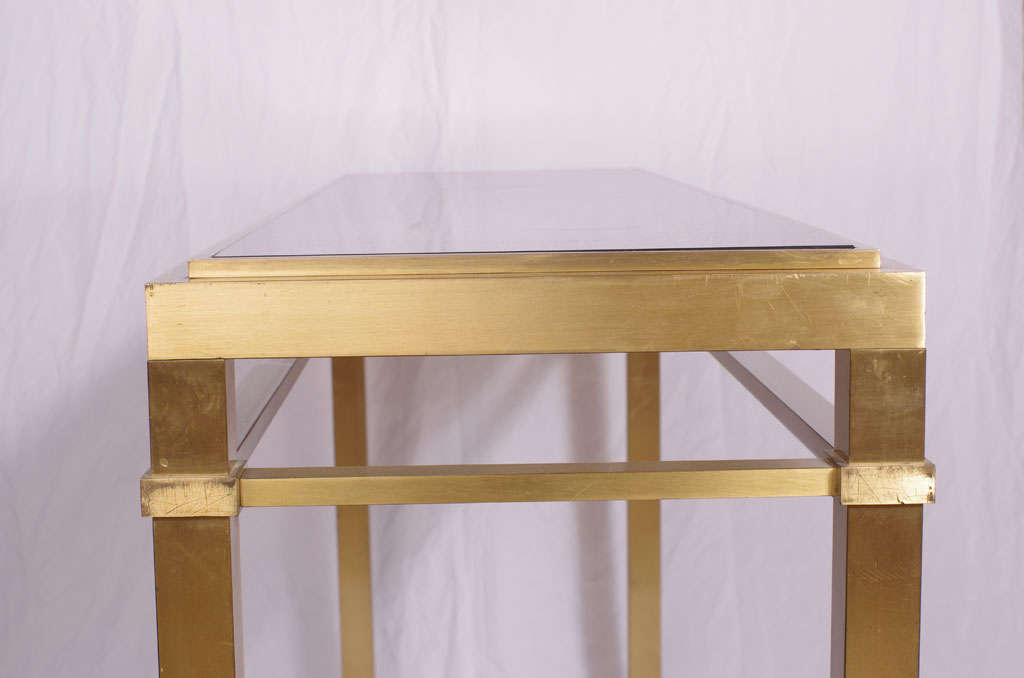 Console Table in Gold Bronze For Sale 2