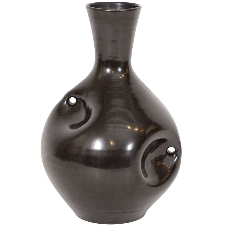 Pinched-Form Accolay Vase