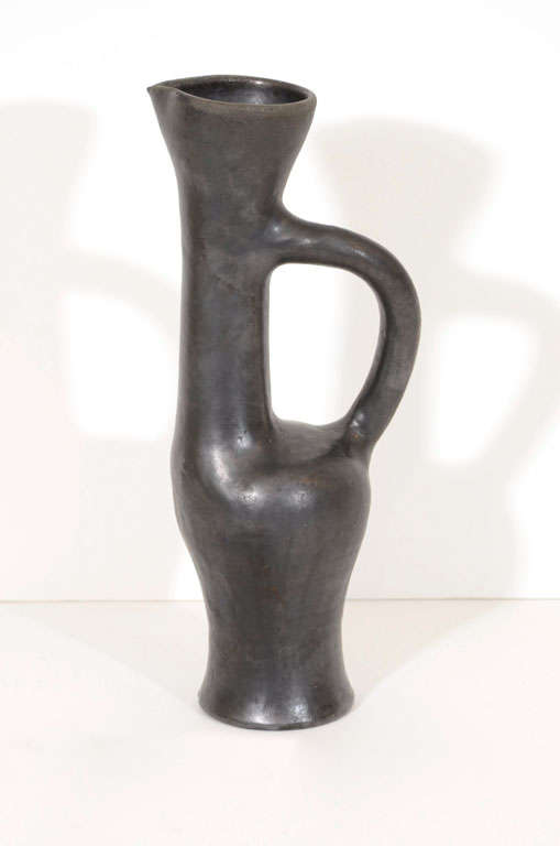 Matte-Glazed Pitcher