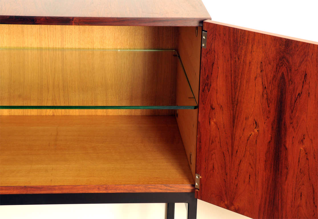Pair of sideboards 802 by Alain Richard  - Meubles TV edition - 1958 For Sale 1