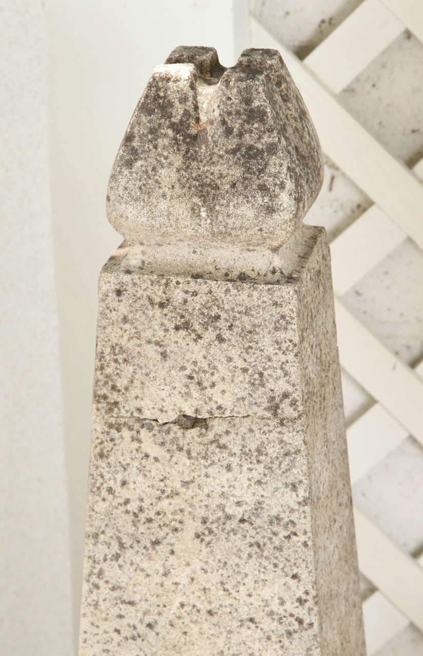 Five Stone Obelisks In Good Condition In Los Angeles, CA