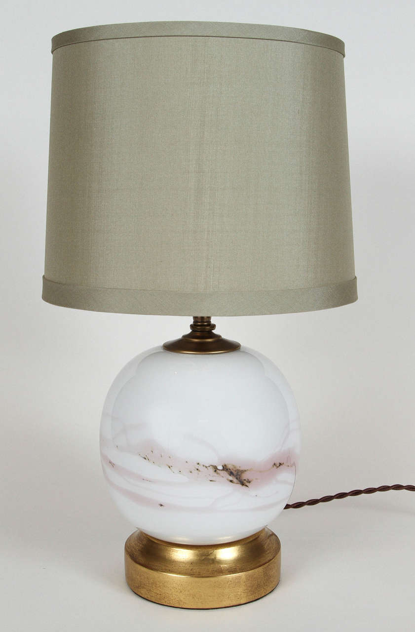 Pair of Danish Globe Lamps For Sale 4