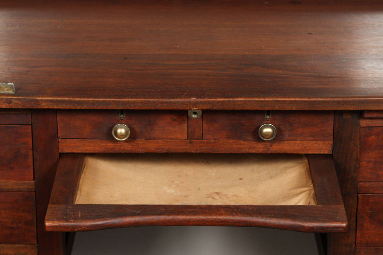 Unique 19th Century English Jeweler's Work Desk and Display Case 2