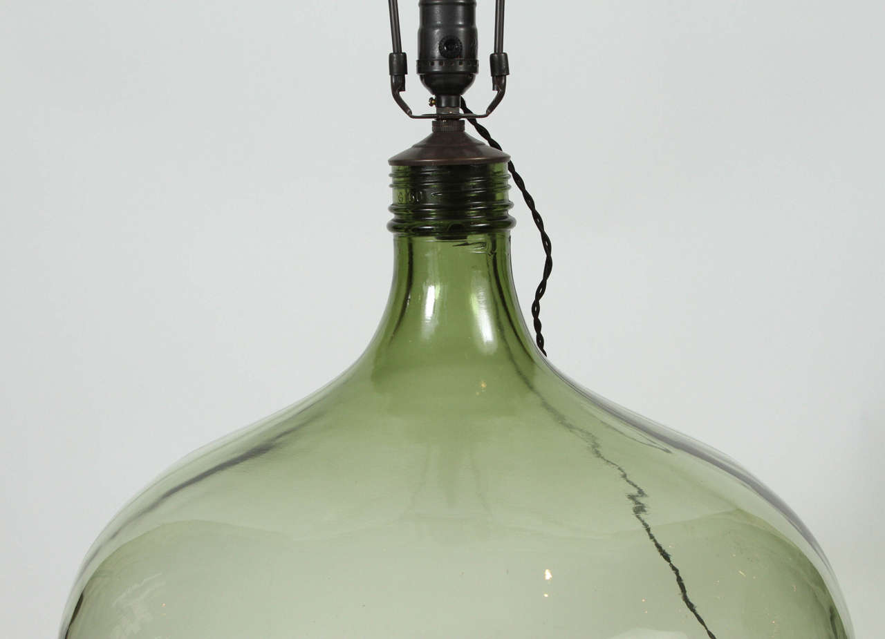 Contemporary Giant Wine Bottle Lamp