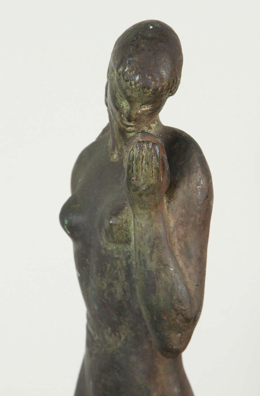 Art Deco Bronze Sculpture by Gladys Lewis Bush  For Sale 3