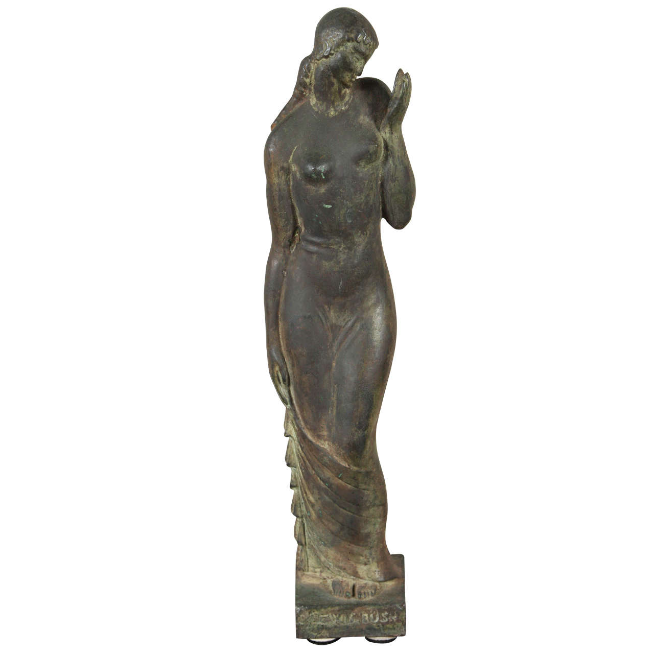 Art Deco Bronze Sculpture by Gladys Lewis Bush  For Sale