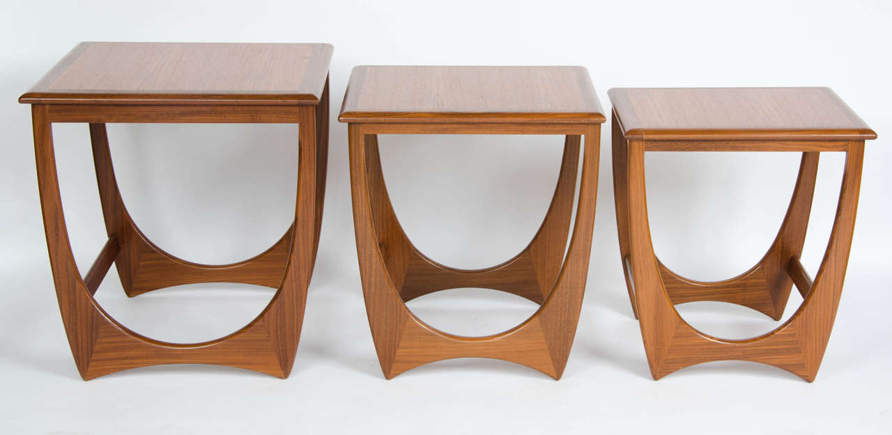 Joinery Nest of British G-Plan Coffee Tables For Sale